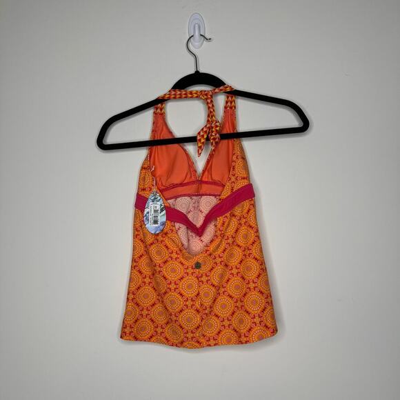 NWT Prana Tankini Top Lahari Sundial Orange XS - Picture 4 of 8
